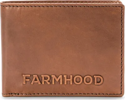 Produktbild von Farmhood Leder Geldbörse Nashville Wallet Brown 2 braun