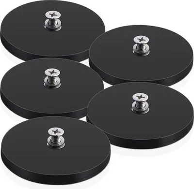 Produktbild von Neodymium Magneten Ø 88mm M4 Binnendraad 45kg Houdkracht Magnetische Montagevoet