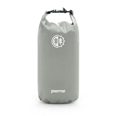 Produktbild von PEME Hydro Dry Bag 30L Wasserdichter Packsack Wasserdichte Tasche für SUP Kanu Kajak Schwimmen Wasserfester Beutel Nassbeutel Umhängetasche Grau