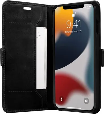 Obrázek produktu pro dbramante1928 Copenhagen Slim, Peněženkové pouzdro, Apple, iPhone 13 Pro, 15,5 cm (6.1"), Černá