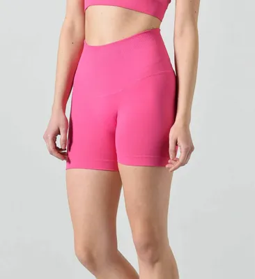 Produktbild von Bmymoon Galactic Kurze Leggings Rosa L-XL Damen Rosa L-XL