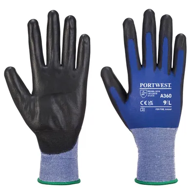 Image de Gants Portwest A360 Senti-Flex Blue/Black Taille XL
