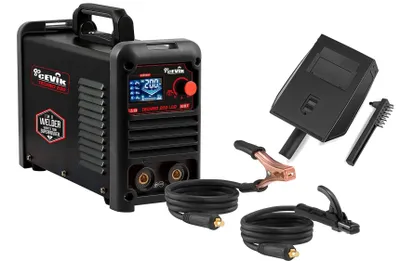 Obrázek produktu pro Invertorový svařovací přístroj MMA/TIG CE-TECHNO200LCD, 20-200 A