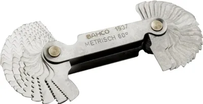 Produktbild von Bahco Schraublehre, 60° metrisch und 55° Whitworth, 30 mm