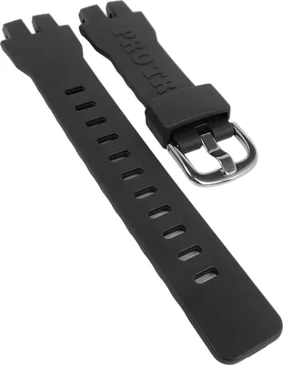 Produktbild von Casio Dunkelgrauer Silikonarmband 10570856 für PRG-330-1A (16 mm)