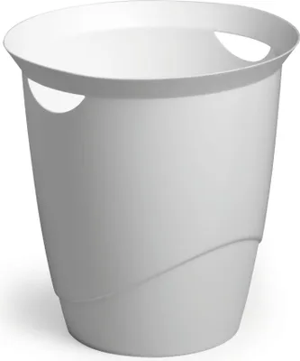 Obrázek produktu pro DURABLE Odpadkový koš TREND 16L oválný, bílá, 1701710010