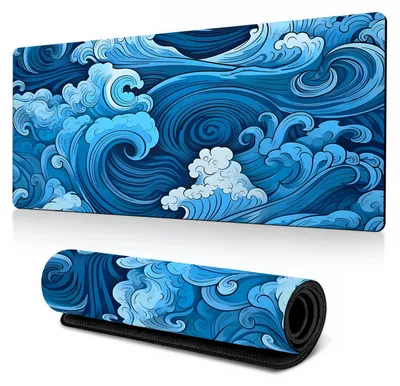 Produktbild von Waves Xxxl Gaming-Mauspad 90 X 40 Cm – Dynamik Und Präzision Für Ihren Schreibtisch