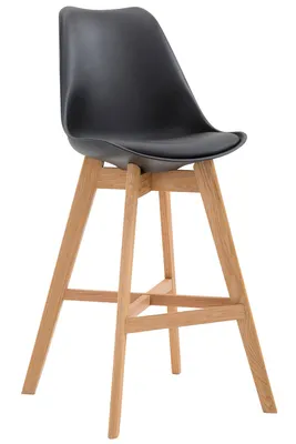Produktbild von Barhocker HLO-CP12 Kunststoff Natura  schwarz