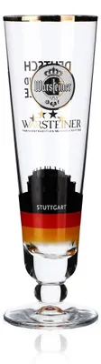Produktbild von Warsteiner Bier Glas Biergläser 0,2l Fan Pokal Stuttgart Deutschland