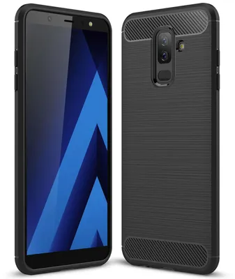 Zdjęcie produktu dla Etui na telefon Samsung Galaxy A6 Plus od NALIA, smukłe silikonowe etui na telefon