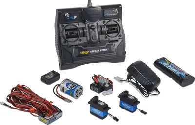 Produktbild von Carson Reflex Stick Truck-Set 2.4G 6 Kanal Fernsteuerung mit LED  Akku Motor Regler Servo