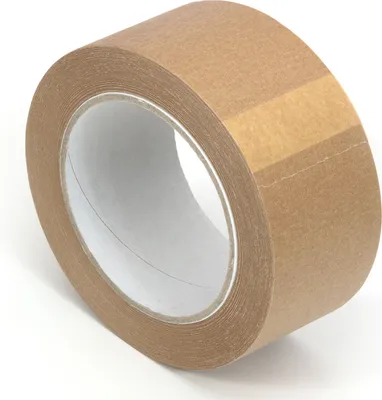 Produktbild von 72 Rollen Papier-Klebeband umweltfreundliches Paketband Packband 50mm x 50m 130my braun