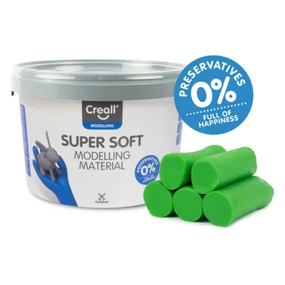 Produktbild von Creall - Clay supersoft grün 1750 Gramm