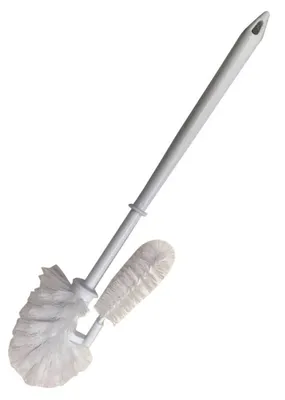 Produktbild von toilettenbürste mit Randreiniger 40 cm weiß