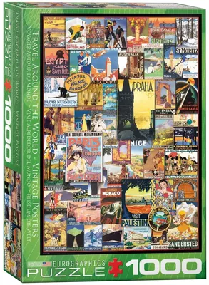 Obrázok produktu pre Puzzle 1000 elementów Podróż Dookoła Świata