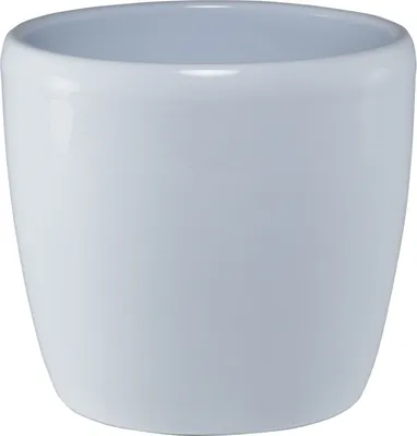 A white ceramic pot.