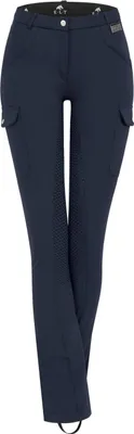 Produktbild von ELT Micro Jodhpur Cargo Silikon Vollgrip Reithose Damen
