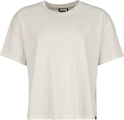 Produktbild von RED by EMP Damen weißes T-Shirt mit klassischem Rundhalsausschnitt S