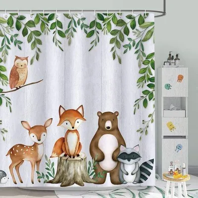 Immagine prodotto di Tenda da doccia 180x180 cm - Impermeabile - Antimuffa - Poliestere - 12 ganci - Tenda per il bagno