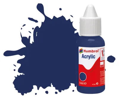 Acrylfarbe No 15 Midnight Blue Glänzend 14 ml