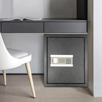 Productafbeelding van Kluis met elektronisch cijferslot en alarmsysteem brandwerend staal