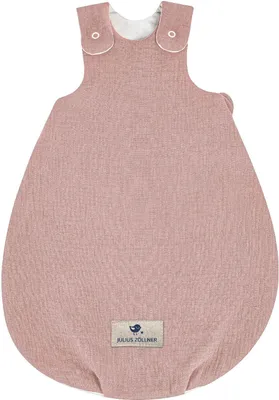 Produktbild von Julius Zöllner Babyschlafsack aus Baumwollmusselin Terra dusty rose 62/68