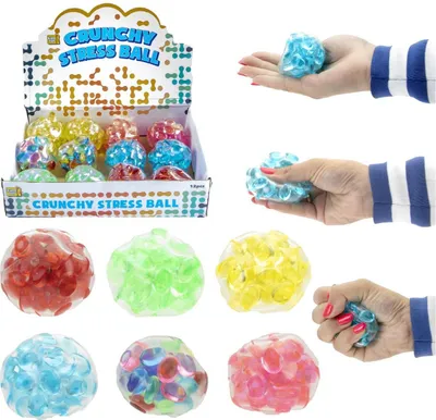Image de Balles Kidsfun couleurs de base 6 cm pour enfants - balles colorées