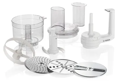 Produktbild von Bosch MUZ4MM3, 0,5 l, Transparent, Weiß, Edelstahl, MUM 4, 200 mm, 165 mm
