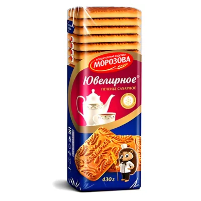 Produktbild von Morozova Kekse Juwelirnoe 430g