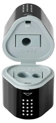 Produktbild von Faber-Castell Grip 2001, Manueller Bleistiftspitzer, Schwarz