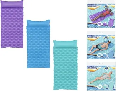 Image de Bestway® Matelas gonflable Float 'n Roll 213 x 86 cm, assorti
