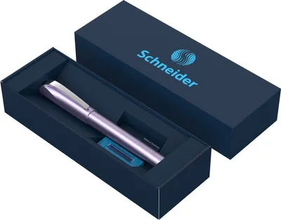Produktbild von Schneider Set Tintenroller Ceod Shiny lilac/Tintenpatronen blau