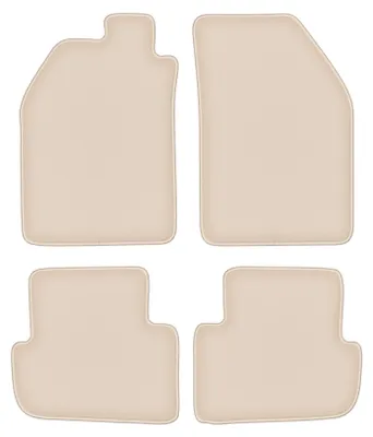 Produktbild von DURBAN Beige Velours-Fußmatten-Set für Saab 9000 Limousine (1984-1991)