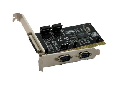 Imagen del producto de Controlador PCI S2P1P-1, siempre disponible, con 2 puertos serie y 1 puerto paralelo, para venta al por menor