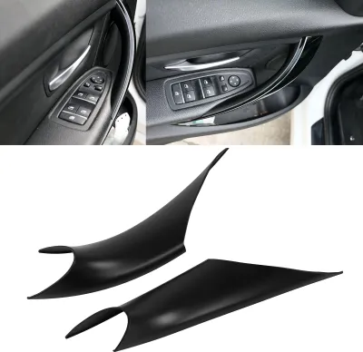 Obrázok produktu pre 2 ks kryt vnútornej dverovej rukoväti Náhrada za 3-dverový model F80 M3 Sedan 2012-2015 M3Čierna