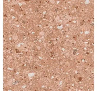 Produktbild von Handmuster zu Kunststoffpaneel Element 3D Optik New Terrazzo Rose Brilliant Nullfuge 2600 x 37 5 x 8 mm