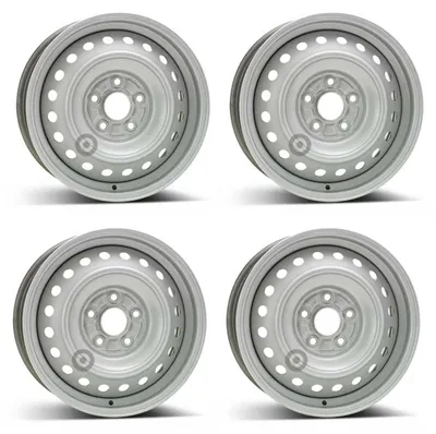 Image de 4 jantes en acier Alcar 8005 6,5Jx16, déport 55, entraxe 114,3 mm pour Honda Civic