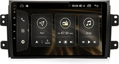 Zdjęcie produktu dla Radio samochodowe Junsun 2din Suzuki SX4 2006-2013 i Fiat Sedici 2005-2014 Android z nawigacją GPS, WIFI, USB, Bluetooth, Android Radio Suzuki SX4 2006-2013 i Fiat Sedici 2005-2014 Wydajność: 1GB RAM + 16GB ROM