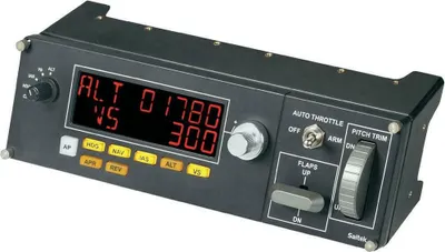 Produktbild von Logitech G Flight Multi Panel Schwarz USB 2.0 Flugsimulation Analog / Digital PC