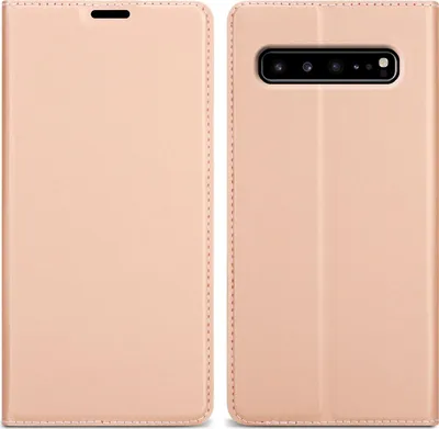 Zdjęcie produktu dla Etui na telefon komórkowy Cadorabo do Samsung Galaxy S10 5G w kolorze różowym Cover Etui Book Etui Booklet