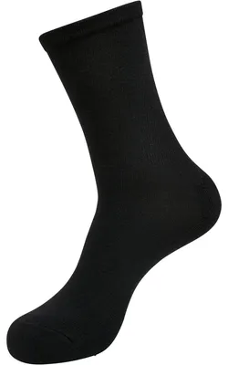 Image de Build Your Brand - Chaussettes pour hommes/femmes unies LT2505 (39,5 EU - 42 EU) (noir)