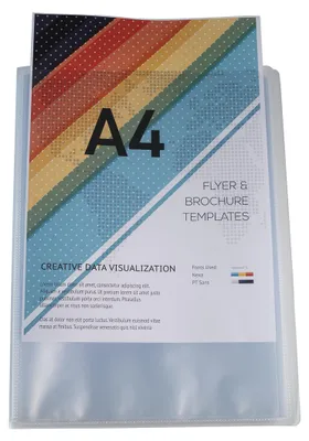 Produktbild von Exacompta 5728E Sichtmappe KeaCover aus Kunststoff DIN A4 mit 20 Klarsichthüllen