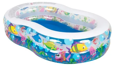 Immagine prodotto di Piscina gonfiabile per bambini 175 x 109 cm PESCE COLORATO