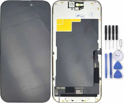 Obrázok produktu pre Náhradný diel – jednotka displeja s tvrdeným OLED displejom a dotykovou funkciou pre Apple iPhone 15 Pro