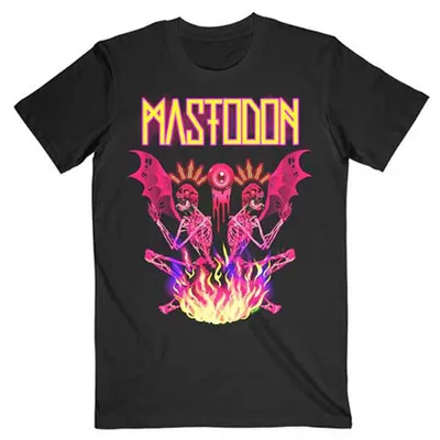 Obrázek produktu pro Mastodon - Double Brimstone Neon Uni tričko X-Large - Schwarz