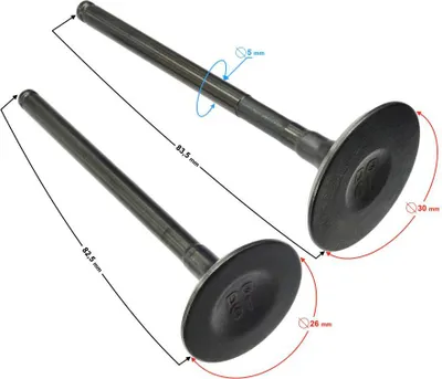 Obrázek produktu pro Ventily pro motocykl Blade 125