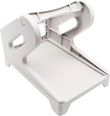 Produktbild von Famanu Halter für Versandetiketten - Geeignet für Rollen- und Faltetiketten (Weiß)