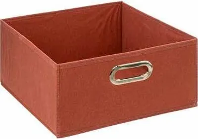 Zdjęcie produktu dla Pudełko do regału 31x15cm gładkie czerwone