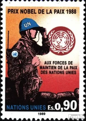 Produktbild von Briefmarken UNO - Genf 1989 Mi 175 (kompl.Ausg.) postfrisch Friedenstruppen