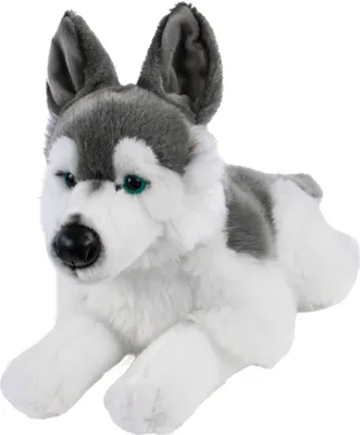 Produktbild von Kuscheltier Husky liegend 38 cm Hund Uni-Toys